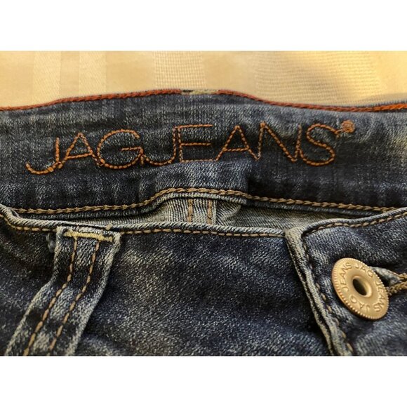 Jag Girlfriend Jeans Womens Dark Blue Denim Pants Size 16W Casual Comfy Logo - Picture 3 of 9